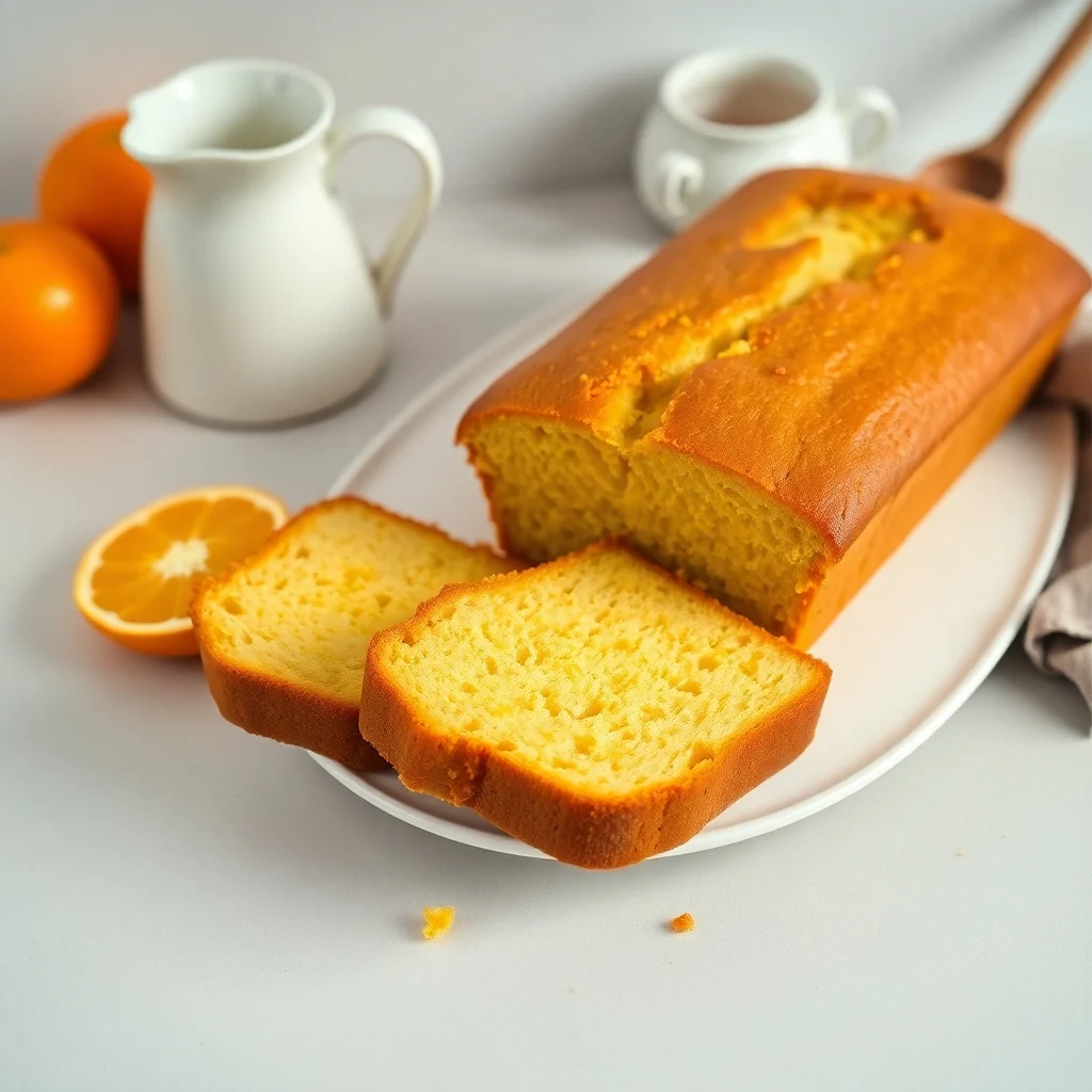 Bizcocho de Mandarina Esponjoso y Refrescante