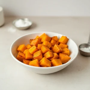 Calabaza Butternut al Aire Frita con Canela