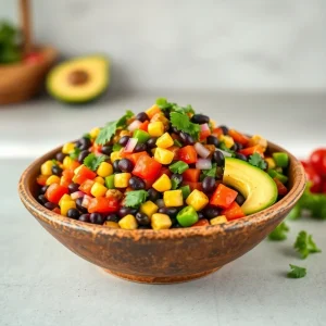 Cowboy Caviar: una ensalada de legumbres y maíz al estilo mexicano sin fuego