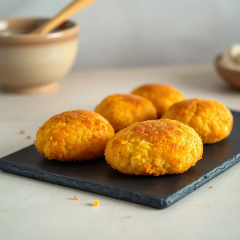 Croquetas de pollo caseras con bechamel y empanado crujiente