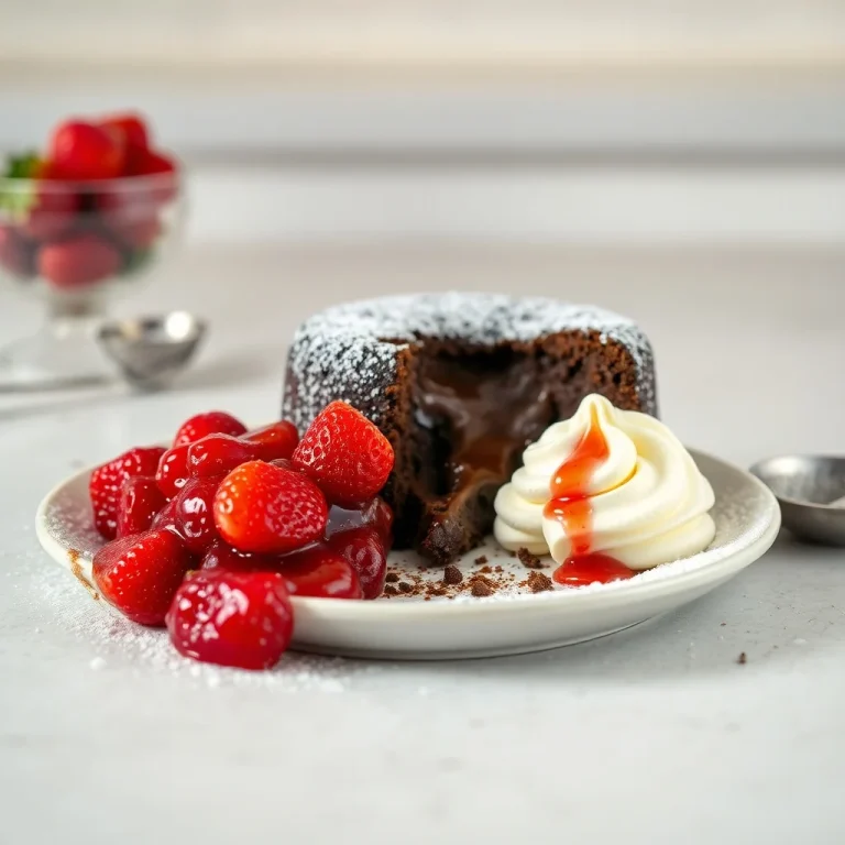 Mini Lava Cakes: Pastelitos de Chocolate con Corazón Fundido
