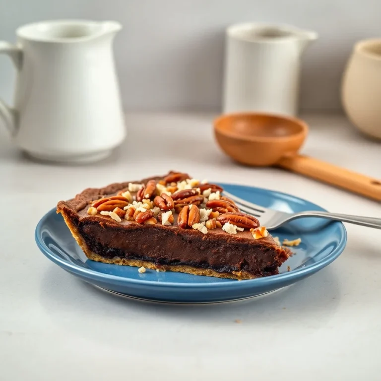 Tarta de Chocolate Alemán con Pecanas y Coco