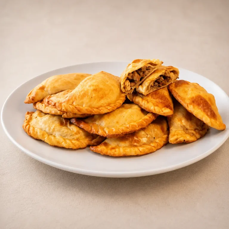 Empanadillas de Pollo y Champiñones al Horno