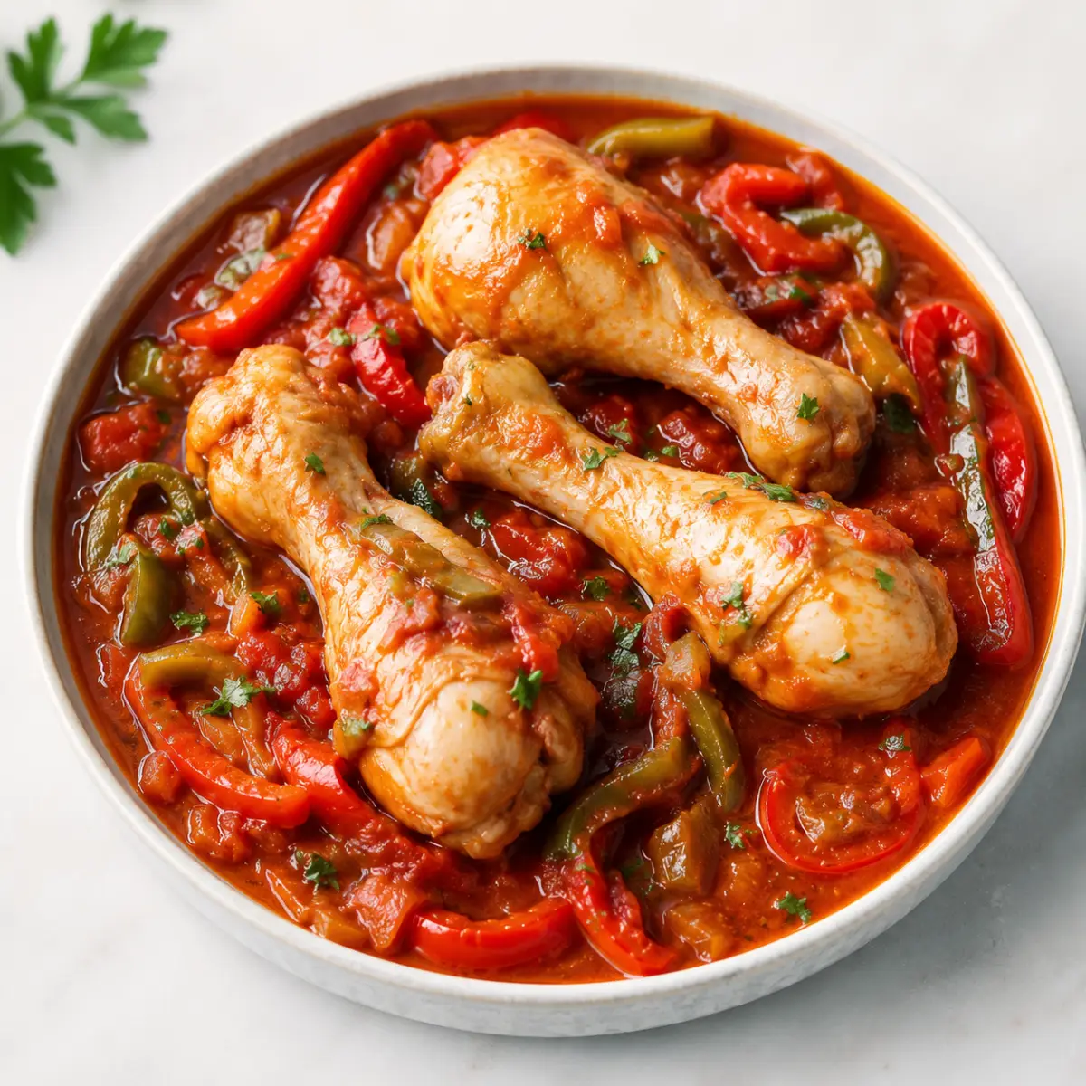 pollo al chilindrón tradicional