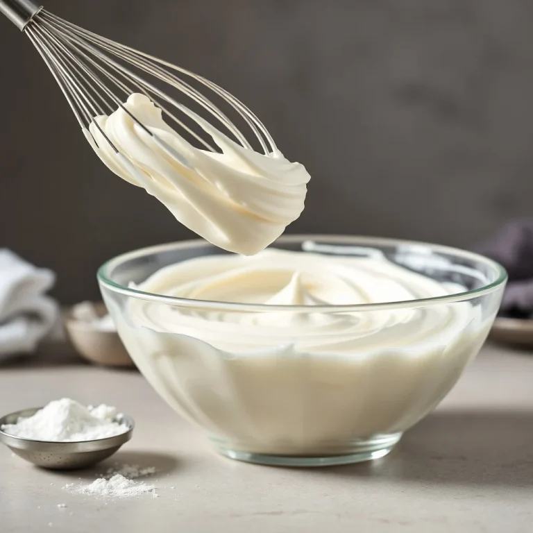 Crema batida casera en 5 minutos