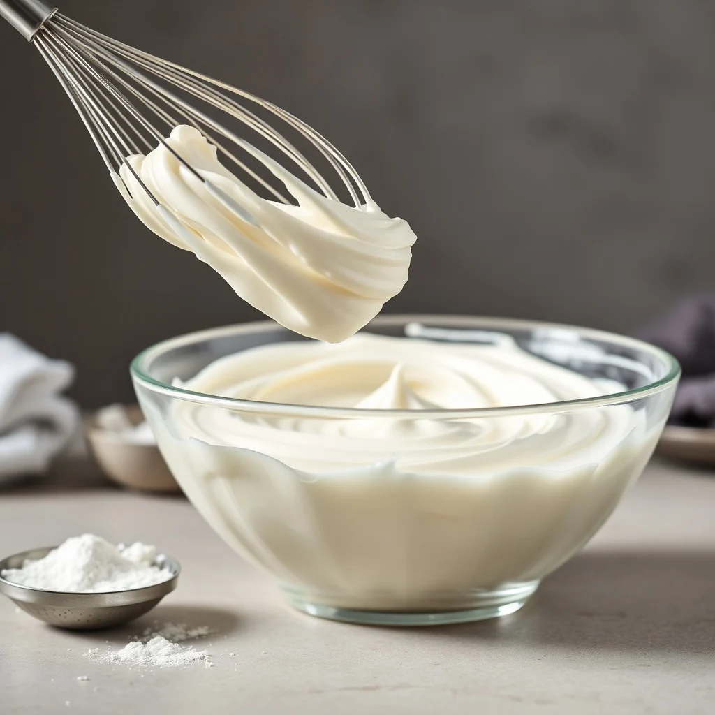 Crema batida casera en 5 minutos